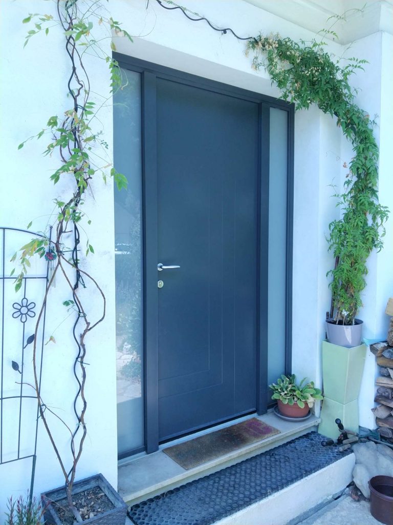porte d'entrée de maison grenobloise